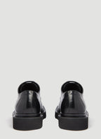 Dolce & Gabbana Men Brushed Leather Derby Shoes
