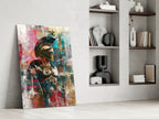 Vibrant Abstract Spartan Glass Wall Art
