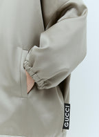 Gucci Women Satin Bomber Jacket