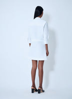 Gucci Women Cotton Poplin Shirt With Horsebit Hardware