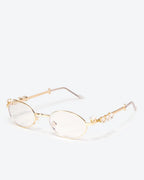 SOLEIL - Clear Lenses, Chrome Frame