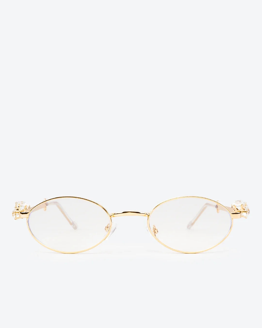 SOLEIL - Clear Lenses, Gold Chrome Frame