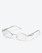 SOLEIL - Clear Lenses, Chrome Frame