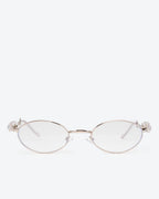 SOLEIL - Clear Lenses, Chrome Frame