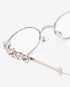 SOLEIL - Clear Lenses, Chrome Frame