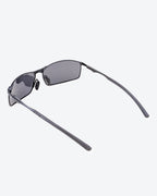 THEO - Black Polarized Lenses, Satin Black Frame