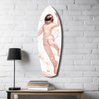 Astronaut in the Ocean Glass Wall Art