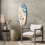 Shoreline Treasures  Glass Wall Art