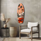 California Dreams Glass Wall Art