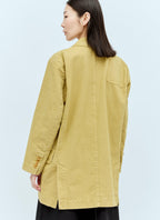 Max Mara Women Oversized Canvas Blazer