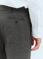 Miu Miu Men Marled Wool Pants