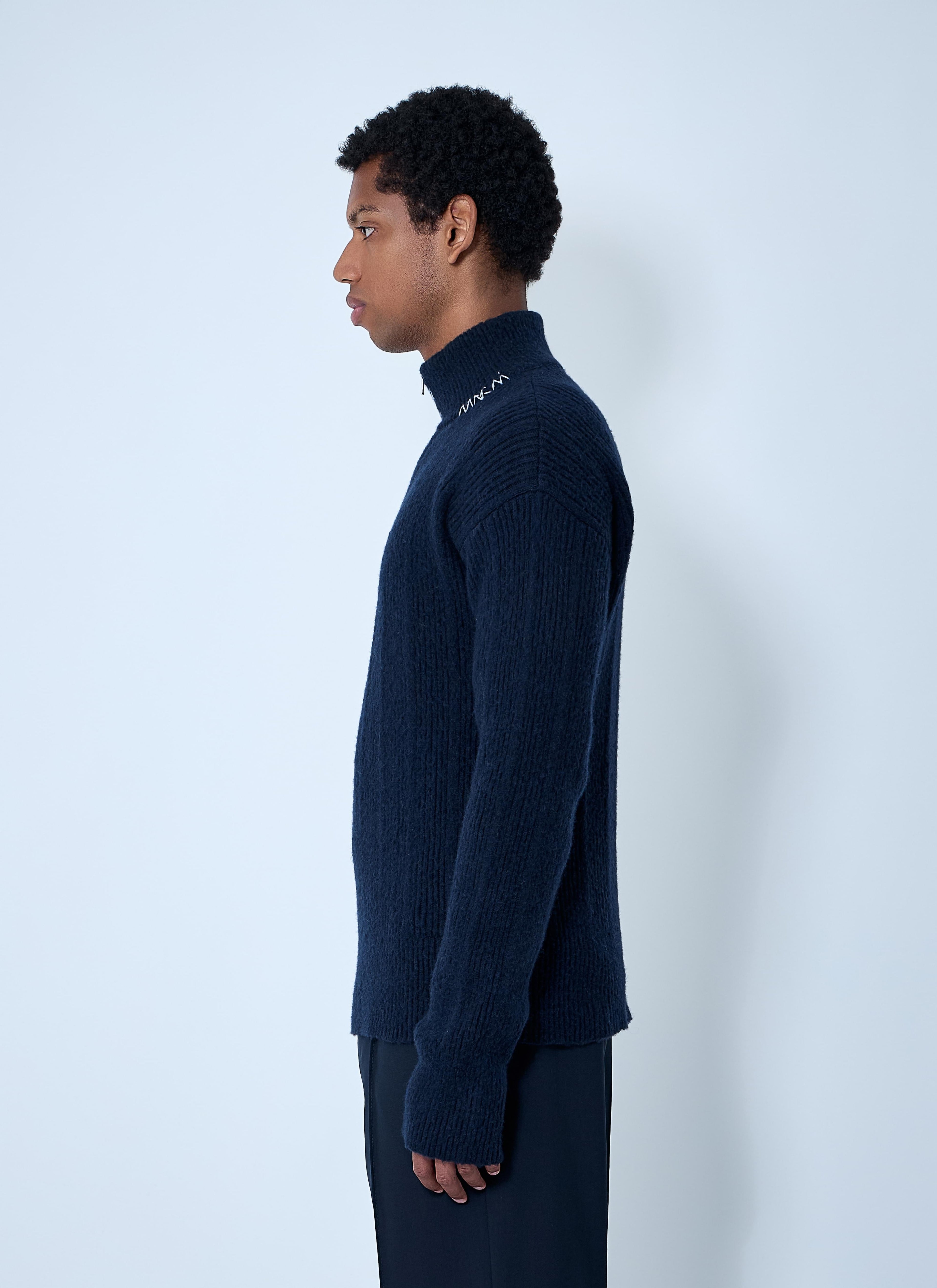 Marni Men Logo Embroidery Sweater