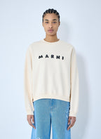Marni Women Logo Print Sweatshirt