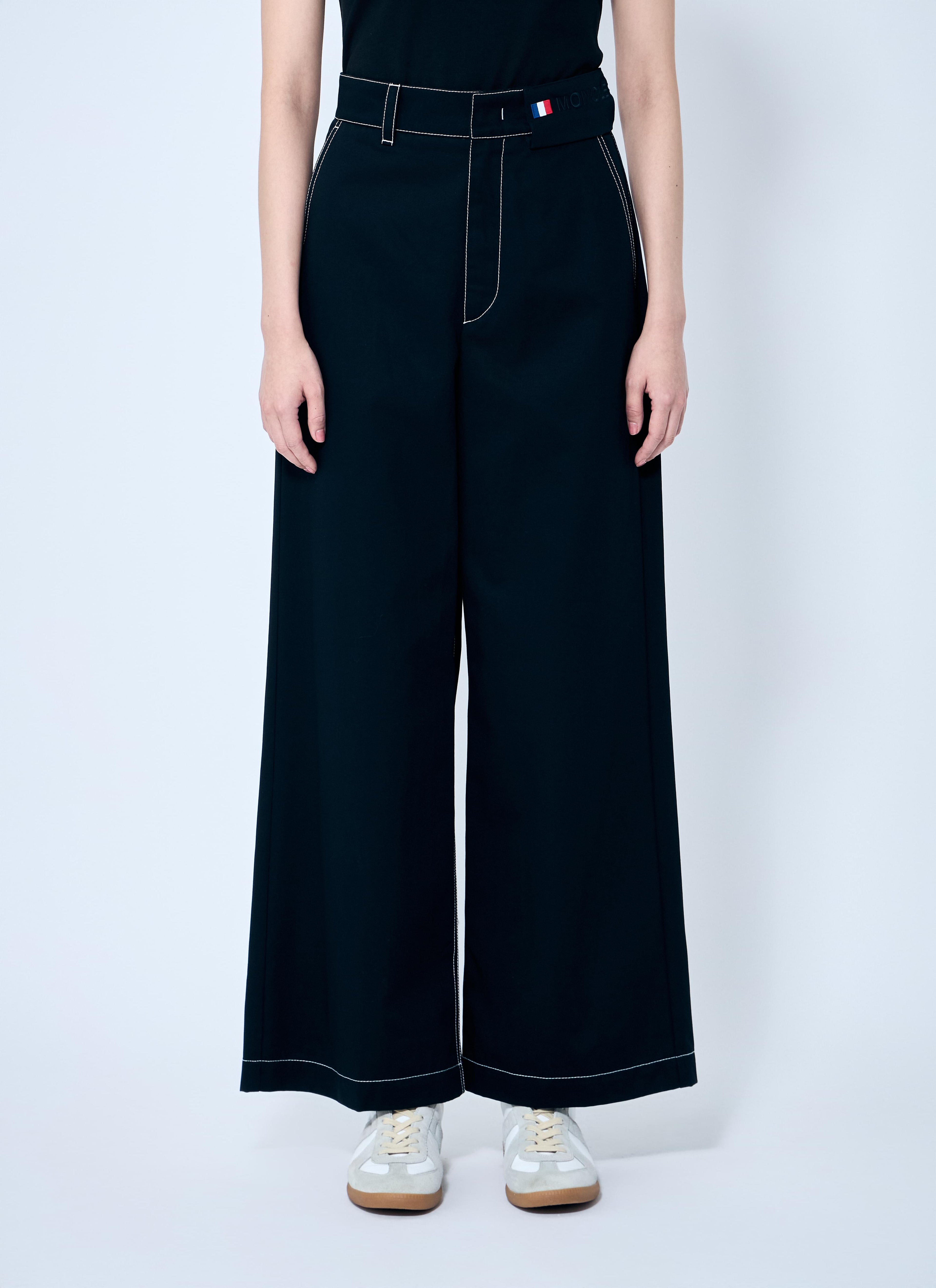 8 Moncler Palm Angels Women Wide-Leg Pants