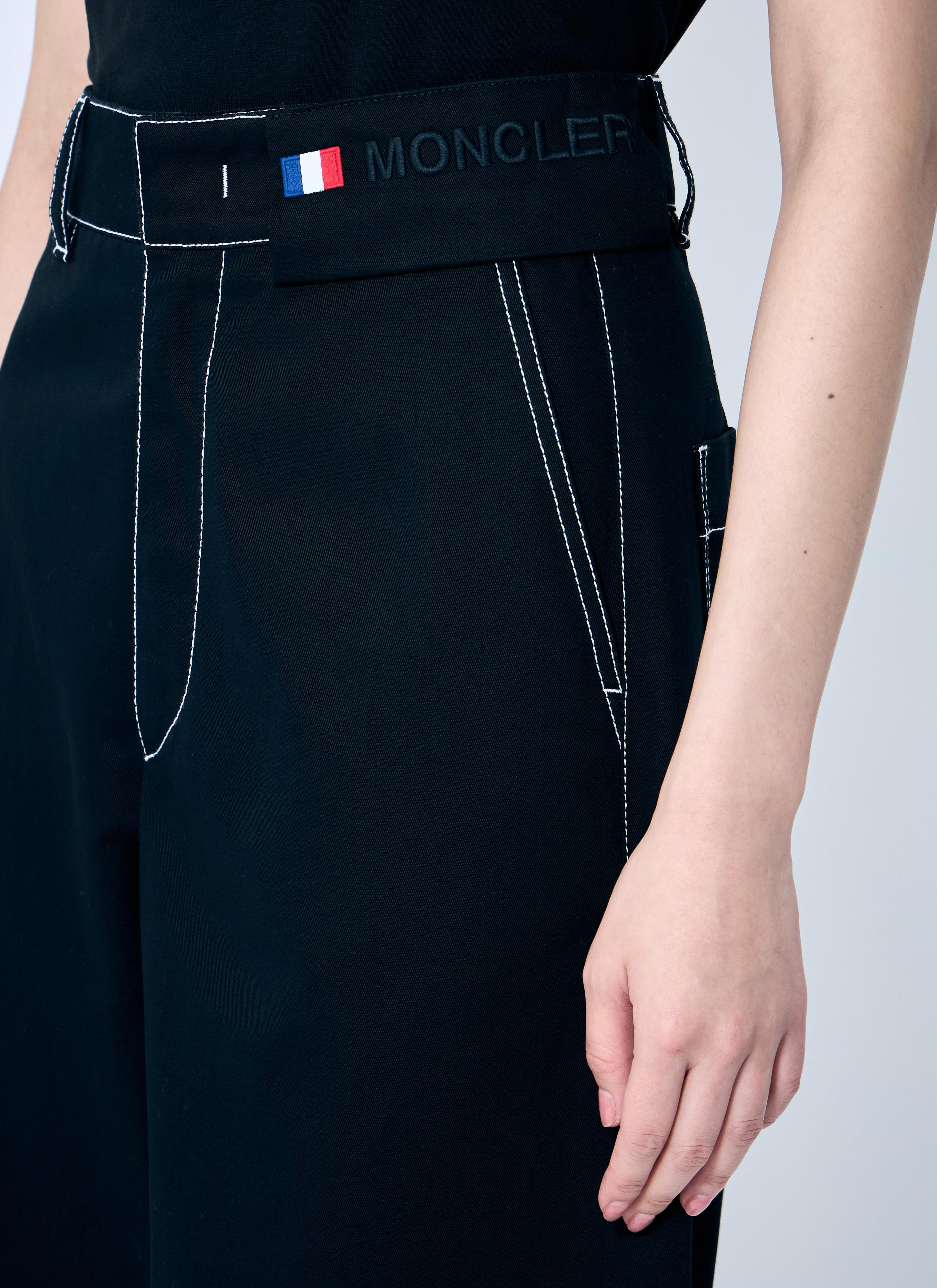8 Moncler Palm Angels Women Wide-Leg Pants