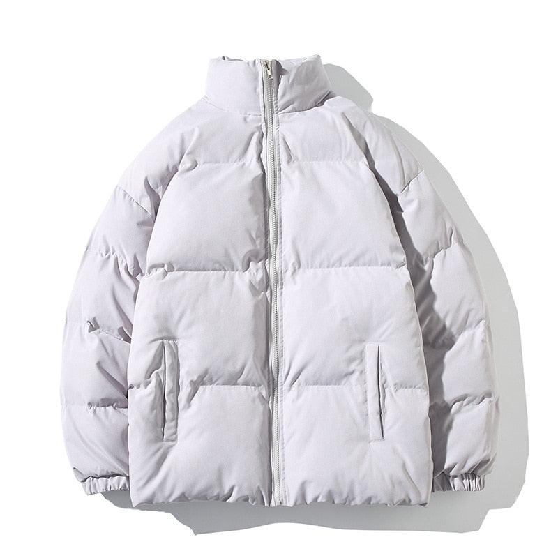 Oversized Unisex Big Winter Jacket Men Thick Warm Coat Jackets Unique Design Modern Jackets For Men Comfortable Solid Color Women Fashion New Jacket Windproof Heavy Winter Jackets