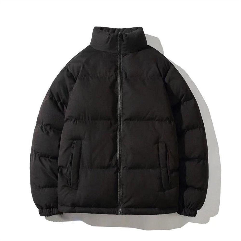 Oversized Unisex Big Winter Jacket Men Thick Warm Coat Jackets Unique Design Modern Jackets For Men Comfortable Solid Color Women Fashion New Jacket Windproof Heavy Winter Jackets