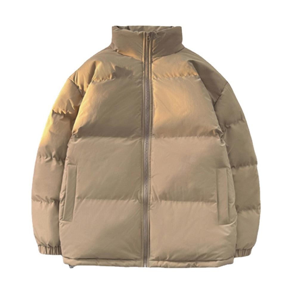 Oversized Unisex Big Winter Jacket Men Thick Warm Coat Jackets Unique Design Modern Jackets For Men Comfortable Solid Color Women Fashion New Jacket Windproof Heavy Winter Jackets