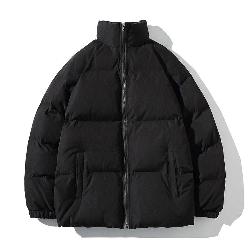 Oversized Unisex Big Winter Jacket Men Thick Warm Coat Jackets Unique Design Modern Jackets For Men Comfortable Solid Color Women Fashion New Jacket Windproof Heavy Winter Jackets
