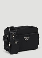 Prada Women Re-Nylon And Saffiano Leather Shoulder Bag