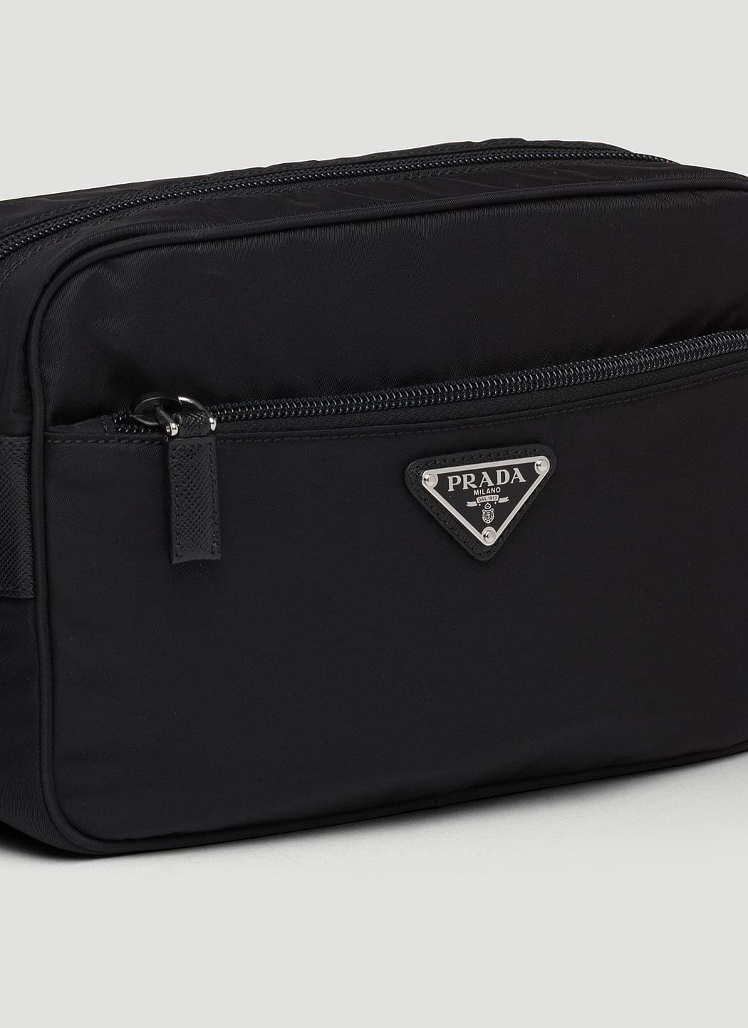 Prada Women Re-Nylon And Saffiano Leather Shoulder Bag