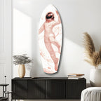 Astronaut in the Ocean Glass Wall Art
