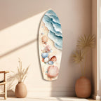 Shoreline Treasures  Glass Wall Art