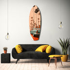 California Dreams V2 Glass Wall Art