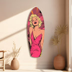Hollywood Starlet V2 Glass Wall Art