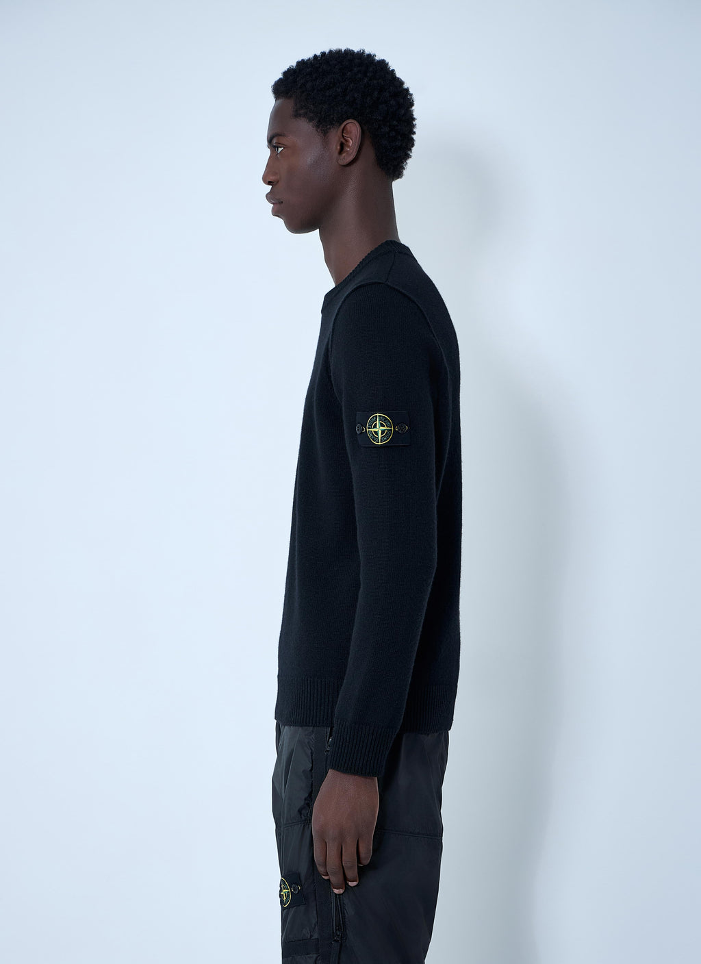 Stone Island 男士羊毛混纺毛衣