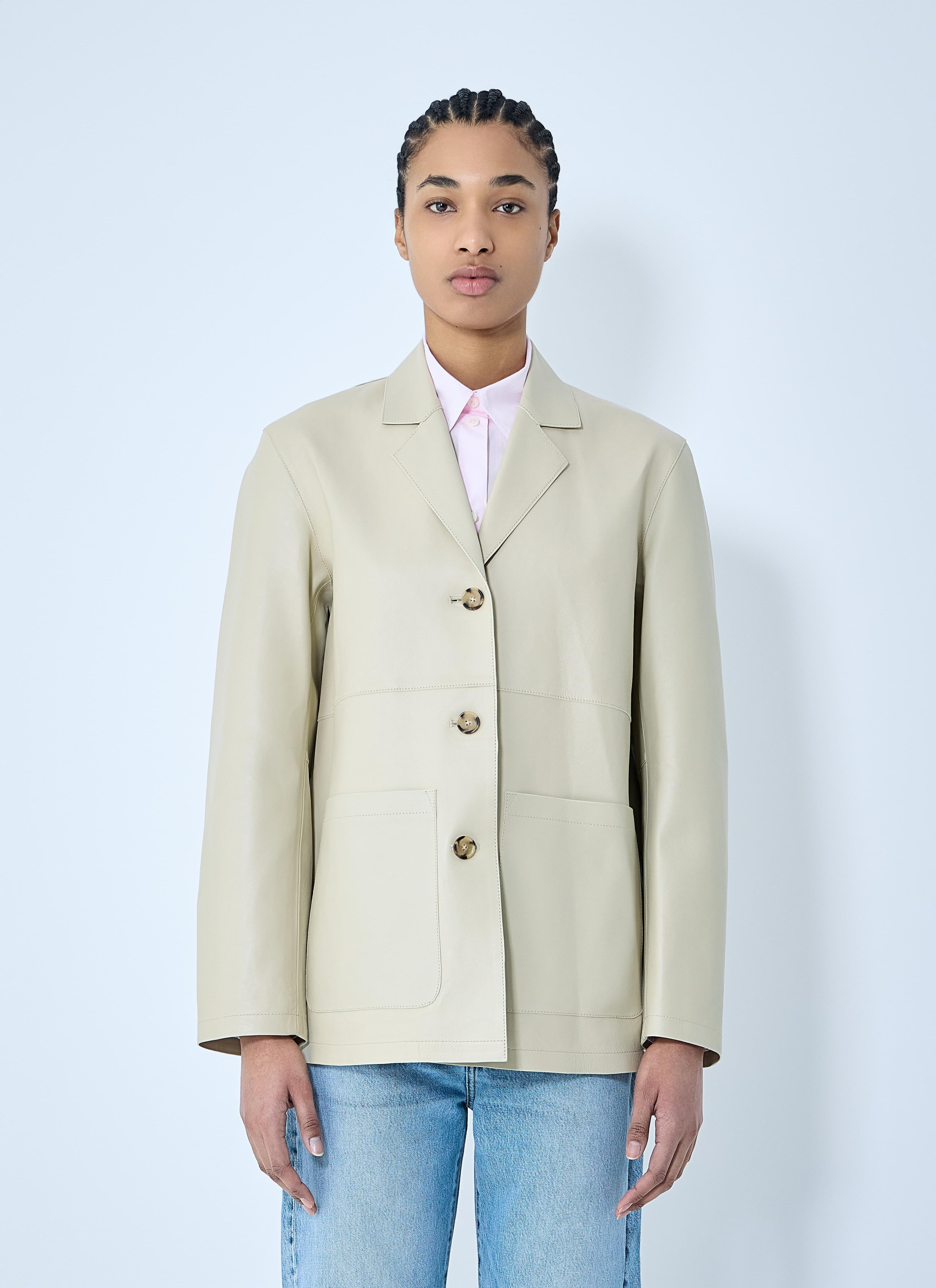 Toteme Women Clean Leather Blazer