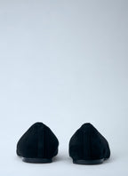 Toteme Women Minimalist Suede Ballerinas Flats
