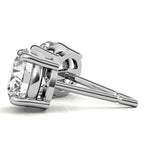 1.00 CTW Lab-Grown Diamond Stud Earrings in 14k Gold Overlay – G/VS Quality