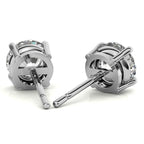 1.00 CTW Lab-Grown Diamond Stud Earrings in 14k Gold Overlay – G/VS Quality
