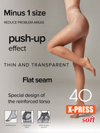 Tights Conte X-Press 40 Den - Body Shaping