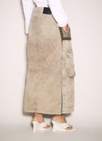 Y/Project Women Cargo Maxi Skirt